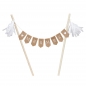 Preview: Cake Topper - MR & MRS Cake Bunting